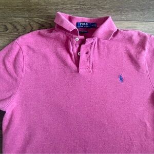 Ralph Lauren Classic Pink Polo Shirt